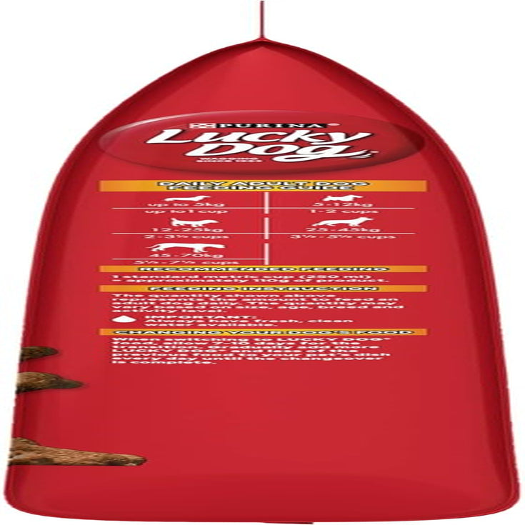 LUCKY DOG Adult Dry Dog Food Roast Chicken Vegetable Pasta Flavour 8Kg